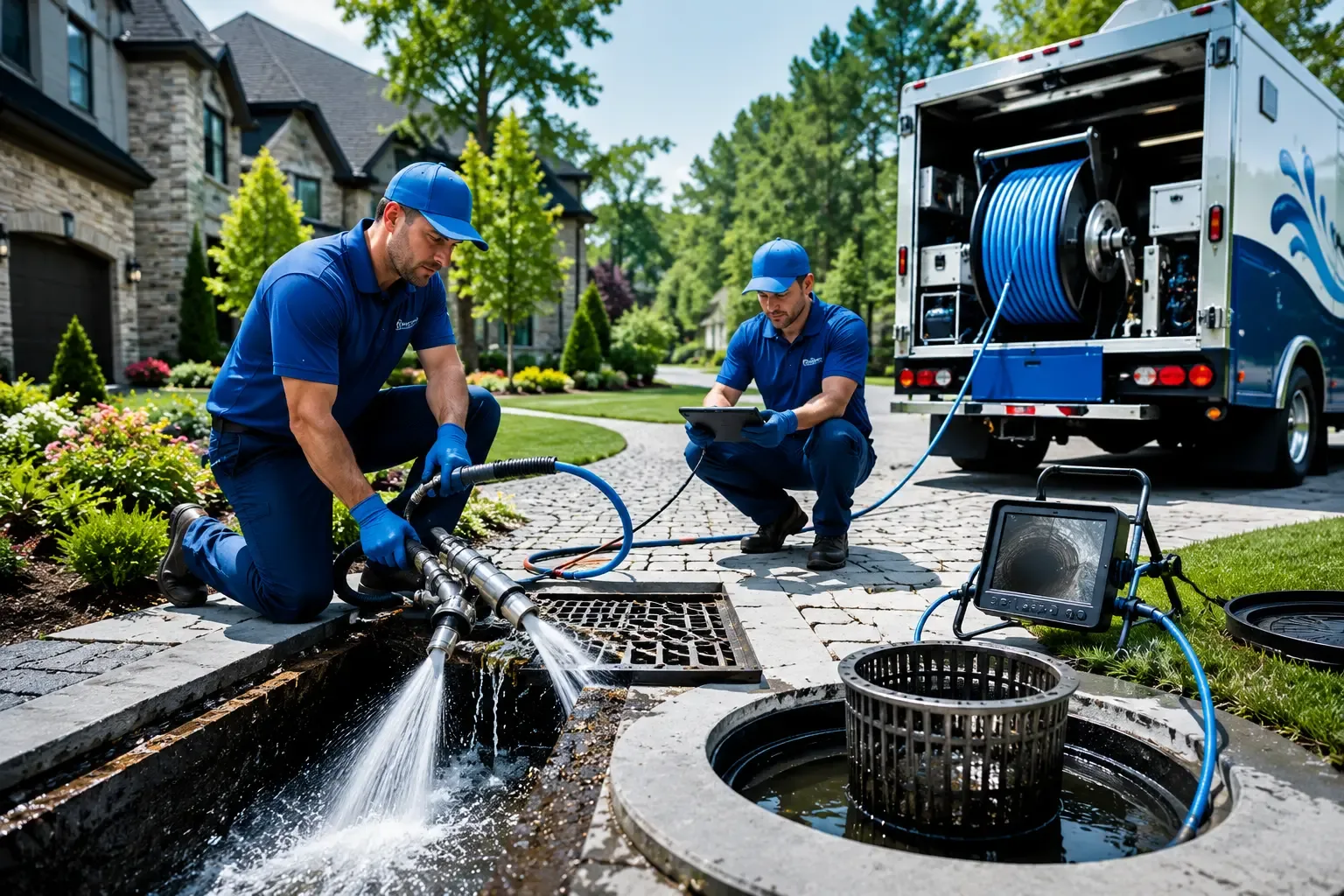 Local outdoor drain cleaning professionals in Rincon, GA